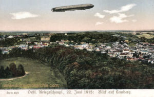 Östlicher Kriegsschauplatz, 22. Juni 1915: Blick auf Lemberg
