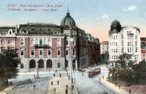 Lemberg, Sparkasse und Prager Bank