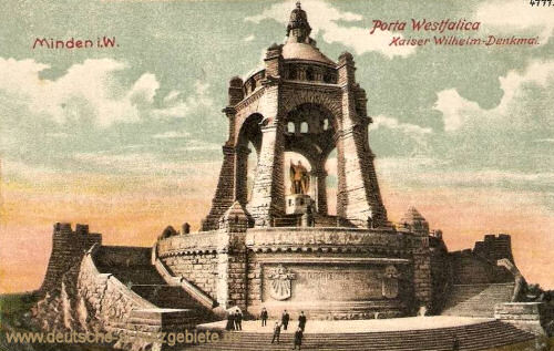 Minden, Porta Westfalica, Kaiser Wilhelm-Denkmal