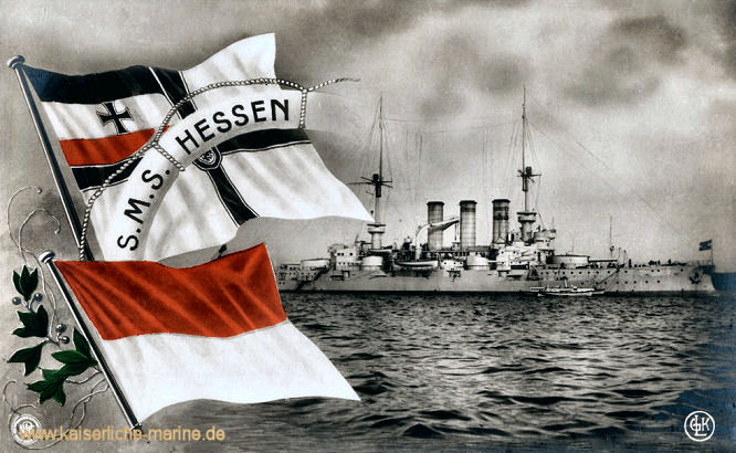 S.M.S. Hessen, Linienschiff