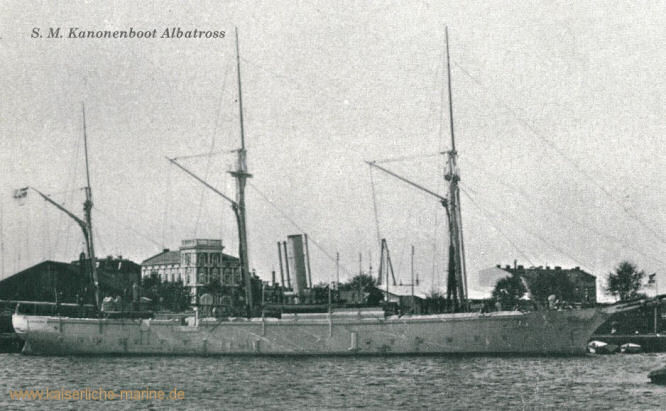 S.M.S. Albatross, Kanonenboot
