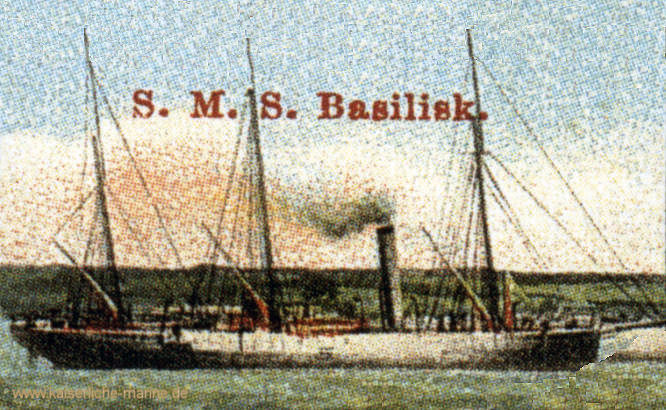 S.M.S. Basilisk, Kanonenboot I. Klasse