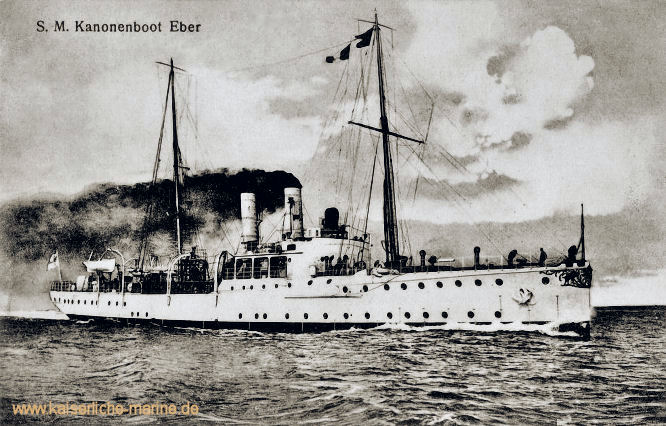 S.M.S. Eber, Kanonenboot 1899