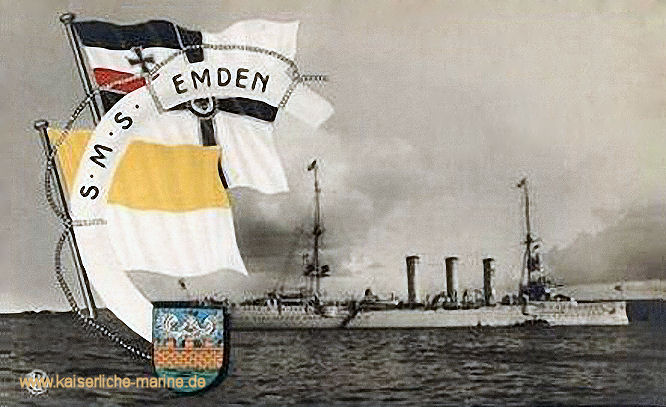 S.M.S. Emden, Kleiner Kreuzer 1908