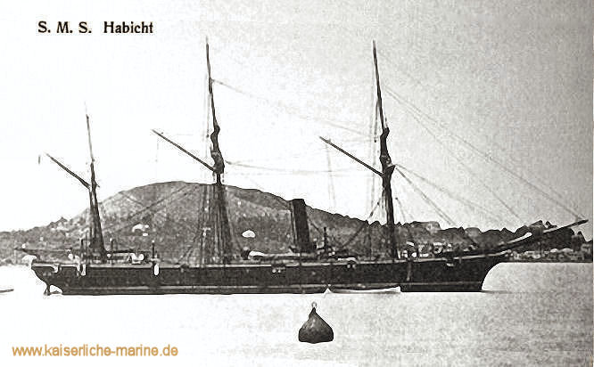 S.M.S. Habicht, Kanonenboot
