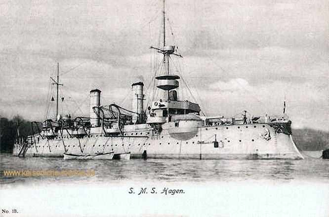 S.M.S. Hagen, Küstenpanzerschiff