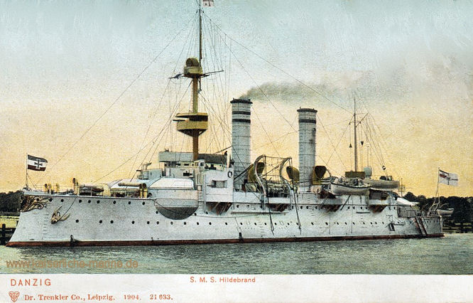 S.M.S. Hildebrand, Küstenpanzerschiff