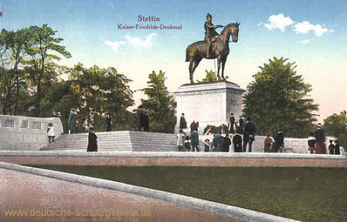 Stettin, Kaiser-Friedrich-Denkmal