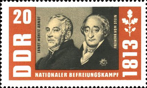 Ernst Moritz Arndt und Freiherr vom Stein