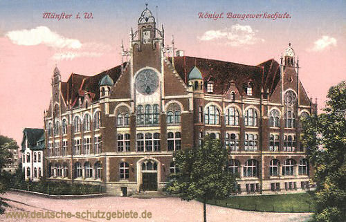 Münster i. W., Königliche Baugewerkschule