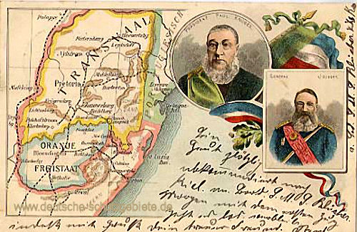 Transvaal und den Oranje-Freistaat, Präsident Paul Krüger und General Joubert