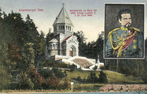 Starnberger See, Votivkirche zu Berg für Weiland König Ludwig II.