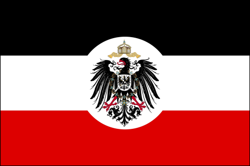 Reichsdienstflagge für das Auswärtigen Amt und die Schutzgebiete (bis 1918)