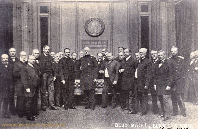 Bevollmächtigte (mit Reichskanzler Otto von Bismarck), Bundesrat 1889