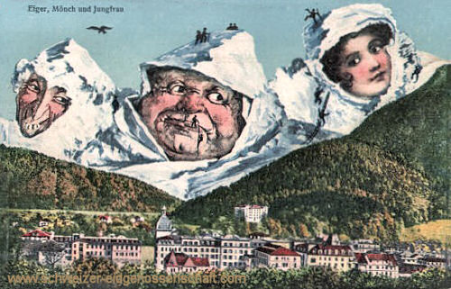 Bern, Eiger, Mönch und Jungfrau