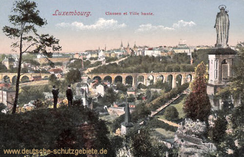 Luxemburg, Clausen et Ville haute