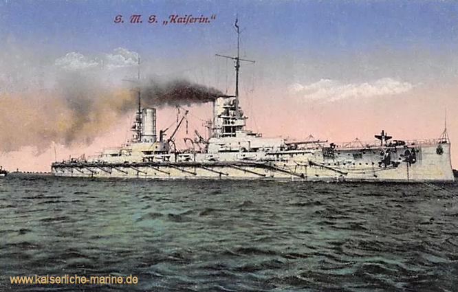S.M.S. Kaiserin, Linienschiff