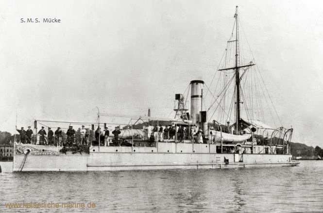S.M.S. Mücke, Panzerkanonenboot