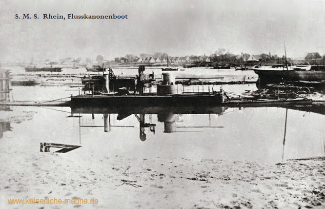 S.M.S. Rhein, Flusskanonenboot