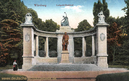 Würzburg, Luitpold-Denkmal