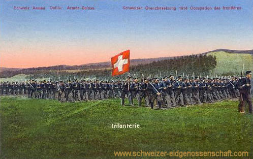Schweizer Bundesheer, Infanterie
