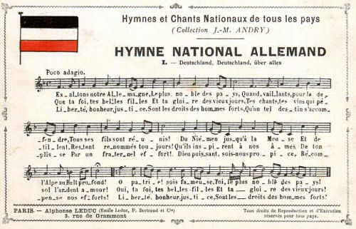 Hymne National Allemand
