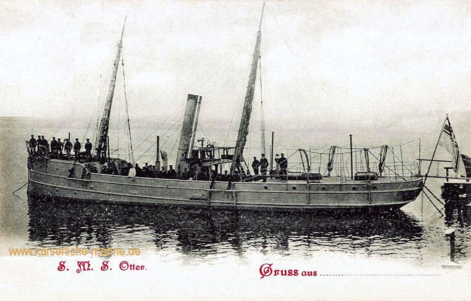 S.M.S. Otter, Kanonenboot