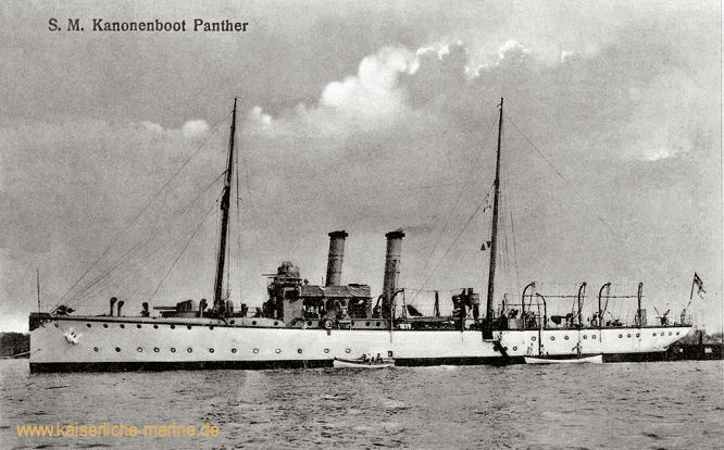 S.M.S. Panther, Kanonenboot