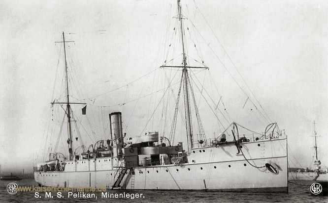 S.M.S. Pelikan, Minenschiff