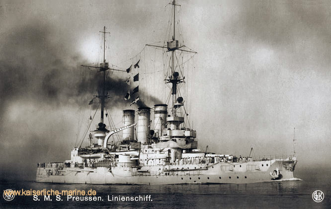 S.M.S. Preußen, Linienschiff
