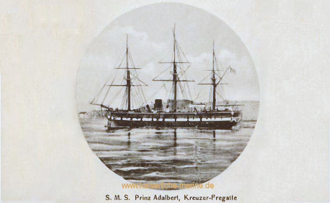 S.M.S. Prinz Adalbert, Kreuzerfregatte