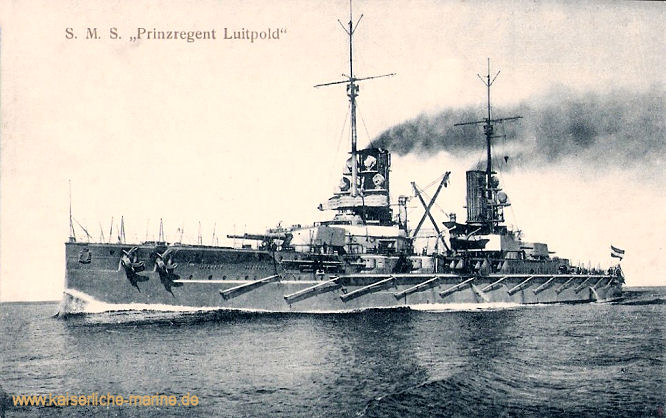 S.M.S. Prinzregent Luitpold, Linienschiff