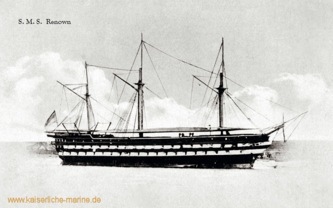 S.M.S. Renown, Hölzernes Linienschiff
