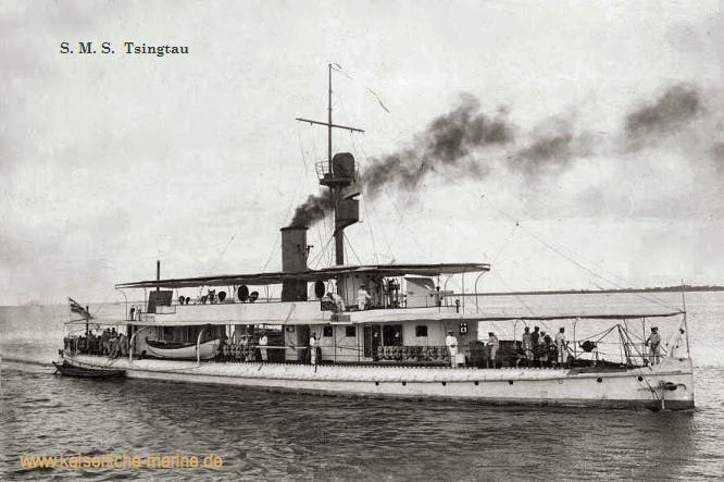 S.M.S. Tsingtau, Flusskanonenboot