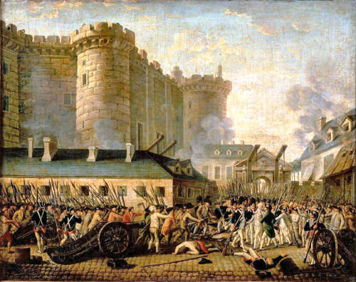 Die Erstürmung der Bastille am 14. Juli 1789