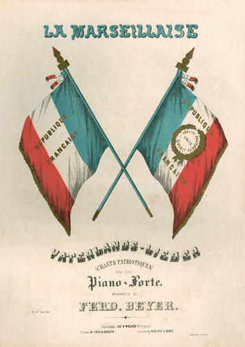 La Marseillaise - Vaterlands-Lieder Cover
