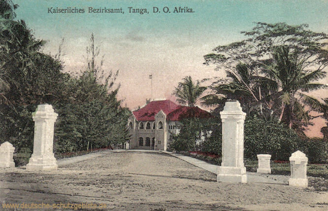 Deutsch-Ostafrika, Kaiserliches Bezirksamt Tanga