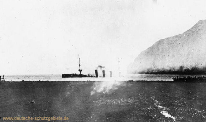 Selbstversenkung der "Dresden" in Scapa Flow 1919