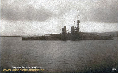S.M.S. Bayern in Scapa Flow