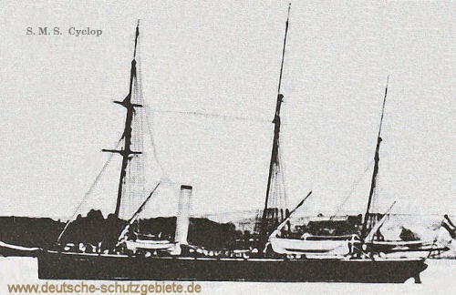S.M.S. Cyclop, 1875