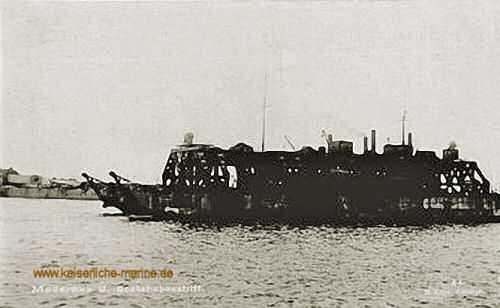S.M.S. Cyclop, Dockschiff für U-Boote