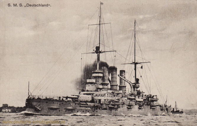 S.M.S. Deutschland, Linienschiff