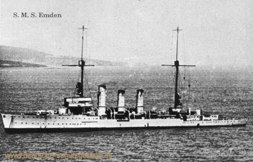 S.M.S. Emden, 1916