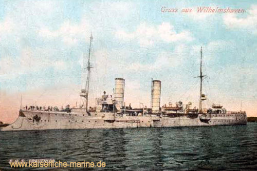S.M.S. Frauenlob in Wilhelmshaven