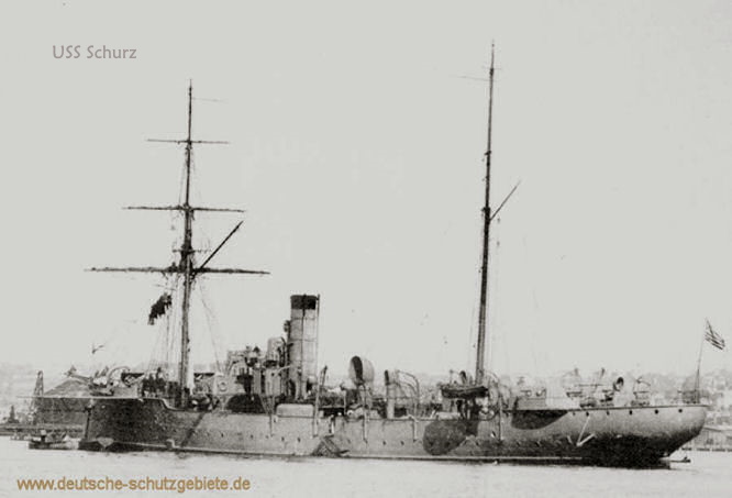 S.M.S. Geier als USS Schurz