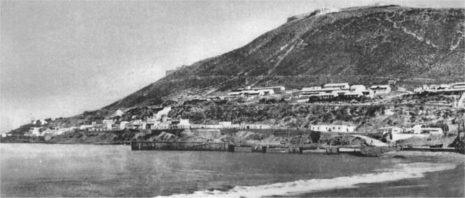 Agadir, Hafen und Festung (Kasbah) 1911