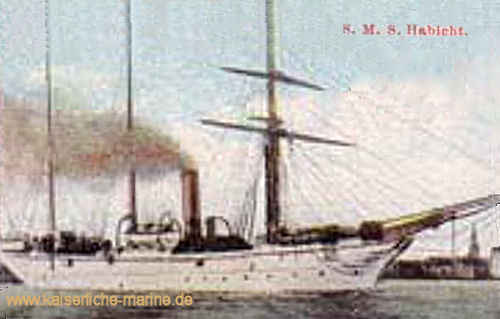 S.M.S. Habicht, Kanonenboot