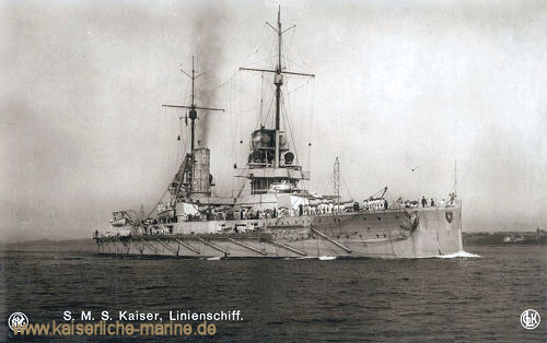 S.M.S. Kaiser, Linienschiff