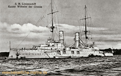 S.M.S. Kaiser Wilhelm der Große, Linienschiff