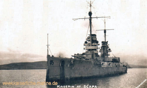 S.M.S. Kaiserin in Scapa Flow